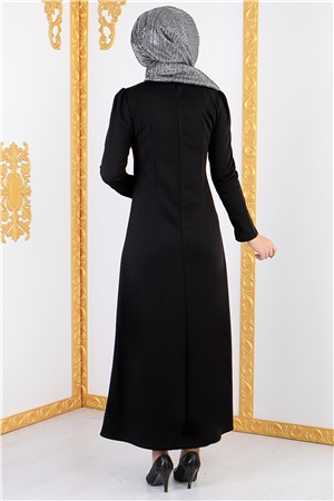Bahar Kolyeli Elbise Siyah FHM399FHM399-SİYAHKategorisiz